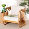 Bali & Pari Corsa Modern Bohemian Natural Rattan Arm Chair 243-13541-ZORO - alternate 5
